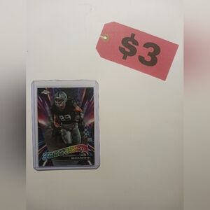 Brock Bowers 2024 Topps Chrome Future Stars #FS-12 Las Vegas Raiders